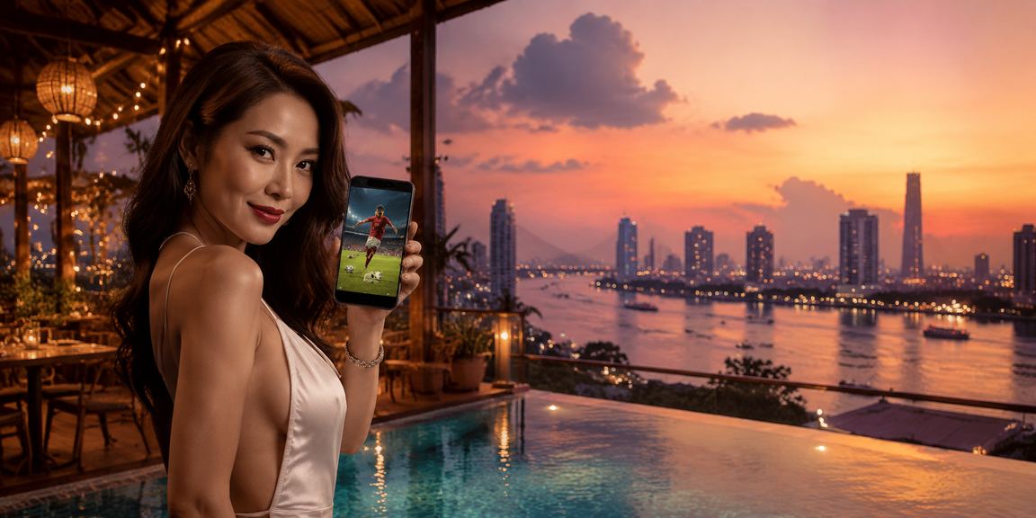 Người dùng đăng nhập tài khoản cá cược trên điện thoại di động